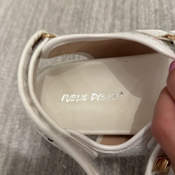 Public Desire White Dad Sandals - Picture 2 of 4